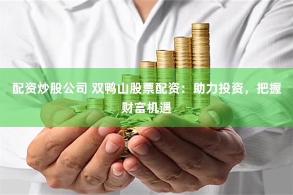 配资炒股公司 双鸭山股票配资：助力投资，把握财富机遇